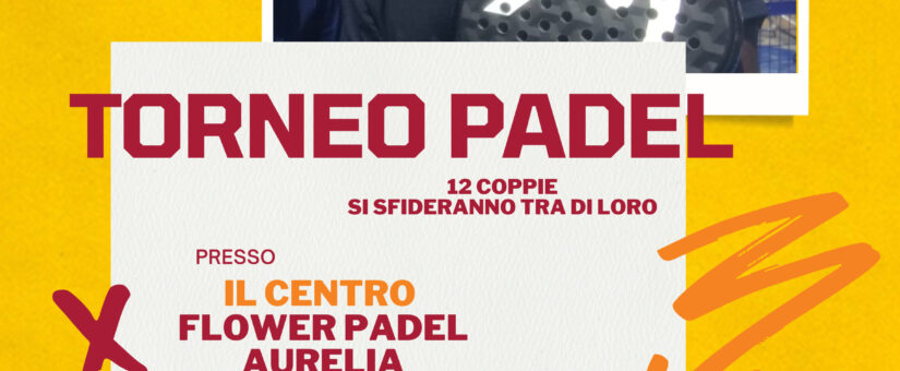 secondo Torneo Padel Aldaroma 29 Aprile 2023